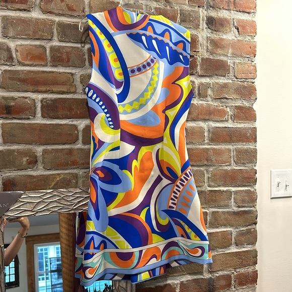 ZARA Retro geometric mini dress - Picture 7 of 9